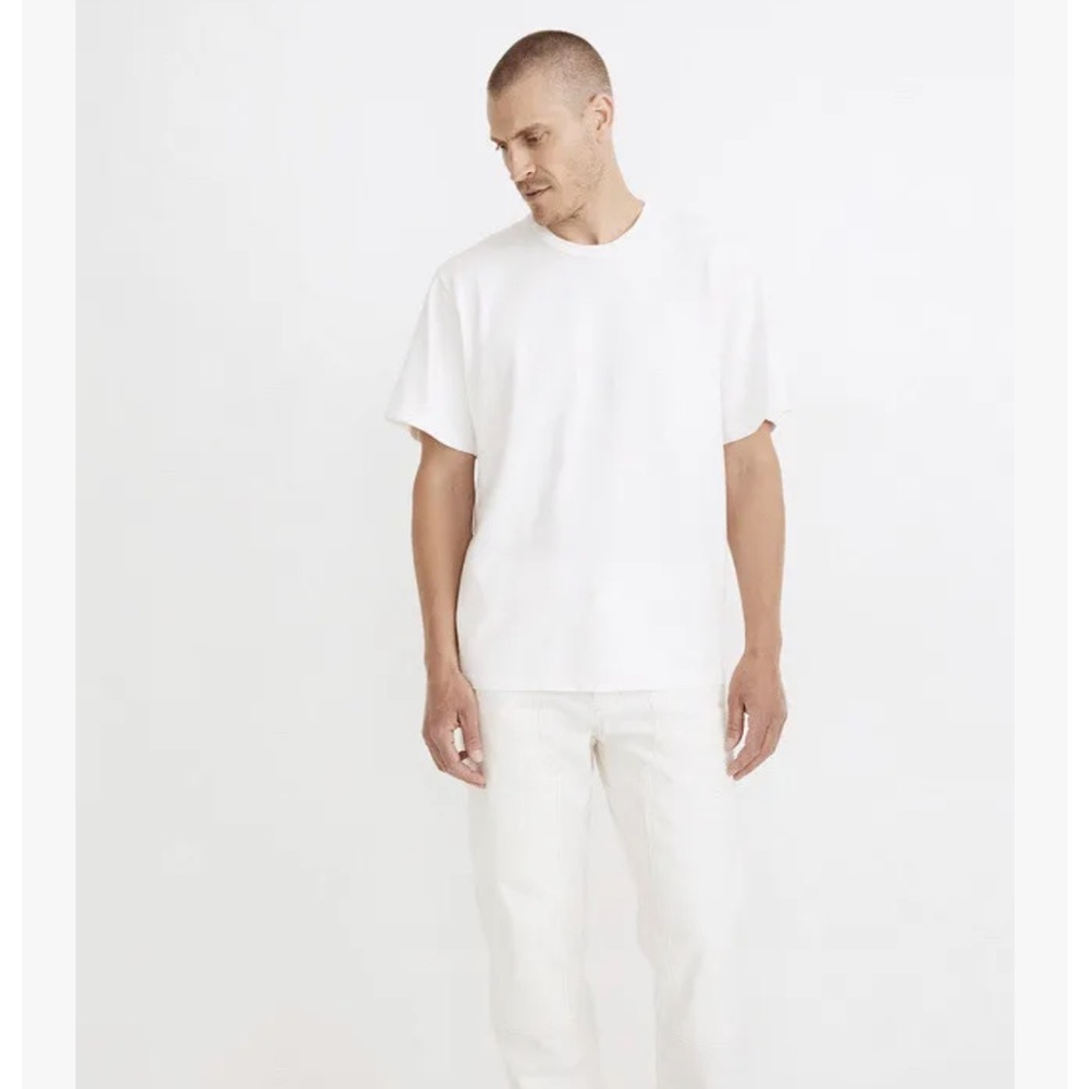 MADEWELL SIZE M White T Shirt